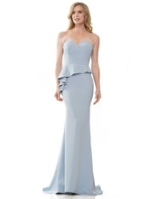 Load image into Gallery viewer, Strapless Crepe Gown with Jacket
