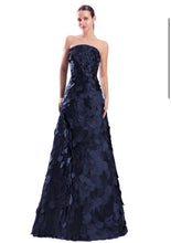 Load image into Gallery viewer, Daymor 3329 Strapless Petal Dress With A-line Skirt
