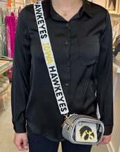 Load image into Gallery viewer, Iowa Hawkeyes Beaded Game Day Purse Strap
