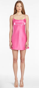 Amanda Uprichard Kiersten Dress in Pink