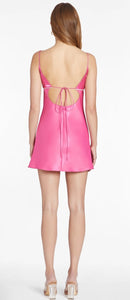 Amanda Uprichard Kiersten Dress in Pink