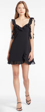 Load image into Gallery viewer, Amanda Uprichard Sonnet Mini Dress in Black

