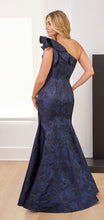 Load image into Gallery viewer, Jasmine K268005 One Shoulder Jacquard Gown
