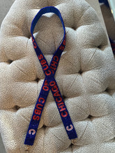 Load image into Gallery viewer, Chicago Cubs Beaded Purse Strap
