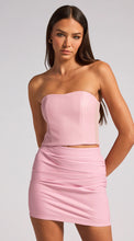 Load image into Gallery viewer, Generation Love Jacqueline Vegan Leather Top in Rose Pink

