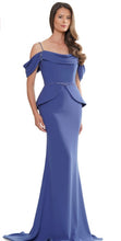 Load image into Gallery viewer, Off the Shoulder Mother of the Bride/Groom Long Gown
