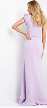 Load image into Gallery viewer, Jovani 08527 One Shoulder Long Gown with Pleated Detail
