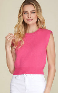 The Chloe Top in Hot Pink