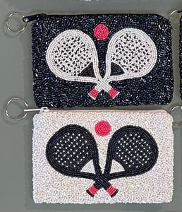 Paddle Beaded Coin Purse