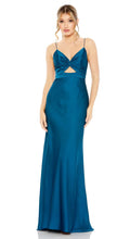 Load image into Gallery viewer, Macduggal 68347 Tie Front Dress with Keyhole Detail
