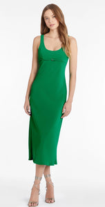 Amanda Uprichard Gwennyth Green Midi Dress Gigi's Closette Ltd. Amanda Uprichard Gwennyth Green Midi Dress Gigi's Closette Ltd.
