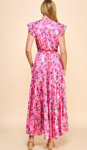 Azalea Floral Maxi Dress