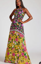 Load image into Gallery viewer, Teri Jon 249300 Halter Print Chiffon
