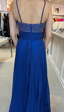 Load image into Gallery viewer, Jovani 37253 Royal Blue Long Gown with Cutouts
