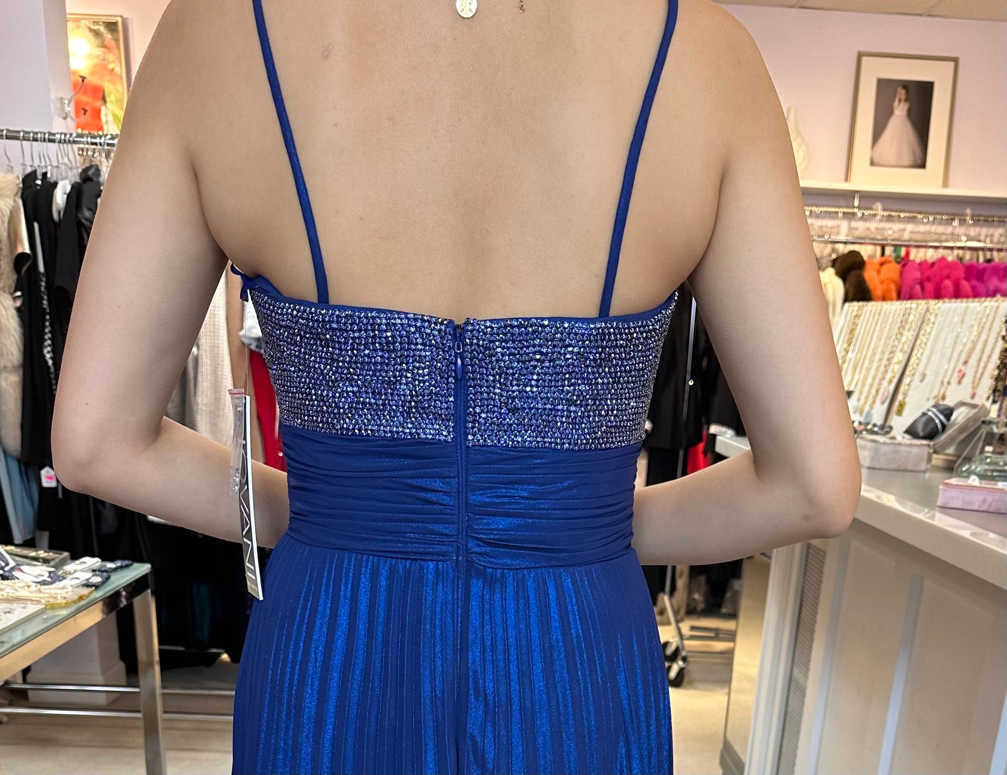 Jovani 37253 Royal Blue Long Gown with Cutouts Gigi's Closette Ltd. Jovani 37253 Royal Blue Long Gown with Cutouts Gigi's Closette Ltd.