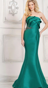 Strapless Mikado Gown