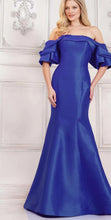 Load image into Gallery viewer, Off the Shoulder Long Gown with Sleeve
