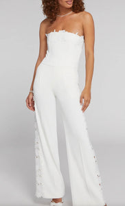 Generation Love Ebony Lace Combo Jumpsuit