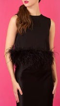 Load image into Gallery viewer, Jessie Liu Sleeveless Feather Top
