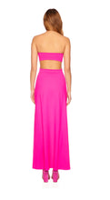 Load image into Gallery viewer, Susana Monaco Tube Open Back Dress in Pink Glo
