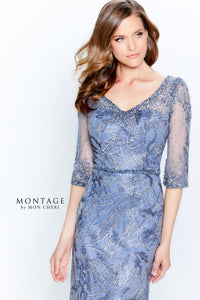 Montage 120924 Beautiful Embroidered Lace Gown