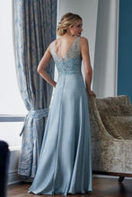 Load image into Gallery viewer, Jade Couture K218057 Chiffon Gown with V-Neckline
