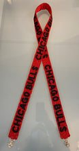 Load image into Gallery viewer, Chicago Bulls Custom Beaded Purse Strap
