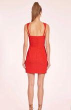 Load image into Gallery viewer, Amanda Uprichard Jordy Dress in Ruby Red
