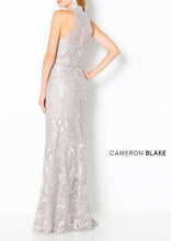 Load image into Gallery viewer, Cameron Blake 220645 Sleeveless Halter Embroidered Dress
