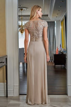Load image into Gallery viewer, Jade J225017 Lace and Chiffon Gown
