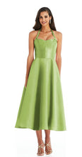 Load image into Gallery viewer, Dessy D800 Halter Midi Dress
