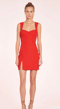 Load image into Gallery viewer, Amanda Uprichard Jordy Dress in Ruby Red
