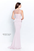 Load image into Gallery viewer, Montage 120903 Classic Sleeveless Gown with Beading and Illusion
