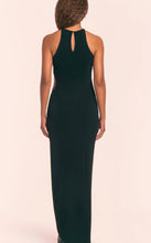 Load image into Gallery viewer, Amanda Uprichard Black Domenica Maxi Halter Dress
