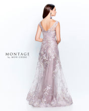 Load image into Gallery viewer, Montage 120917 Beautiful Sleeveless Embroidered Gown
