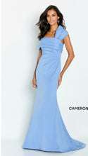 Load image into Gallery viewer, Cameron Blake CB144 One Shoulder Stretch Crepe Long Gown

