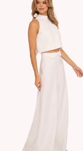 Load image into Gallery viewer, 2-Piece Sleeveless Ivory Jumpsuit
