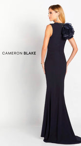 Cameron Blake 119645 Sleeveless Crepe Gown