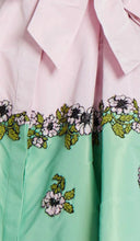 Load image into Gallery viewer, Teri Jon 23818 Pink and Green 2 Tone Taffeta Shirt Dress
