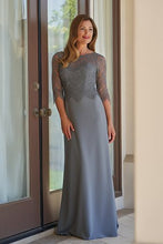 Load image into Gallery viewer, Jade J215017 Lace and Crepe Gown
