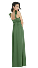 Load image into Gallery viewer, Dessy 8224 Bow Tie-Shoulder Empire Waist Maxi Dress with Front Slip
