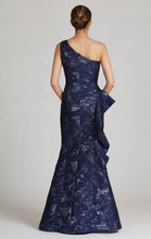 Load image into Gallery viewer, Teri Jon 209064 Jacquard Long One Shoulder Gown
