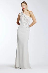 Frascara 4414 One Shoulder Long Gown