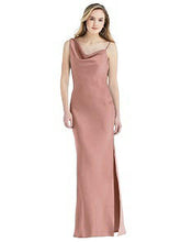 Load image into Gallery viewer, Dessy 8211 Desert Rose Charmeuse Long Gown
