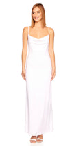Load image into Gallery viewer, Susana Monaco White Cowl Slip Maxi Dress
