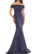 Load image into Gallery viewer, Off the Shoulder Long Gown with Beading
