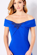 Load image into Gallery viewer, Cameron Blake 221691 Off the Shoulder with detachable 3/4 Sleeves
