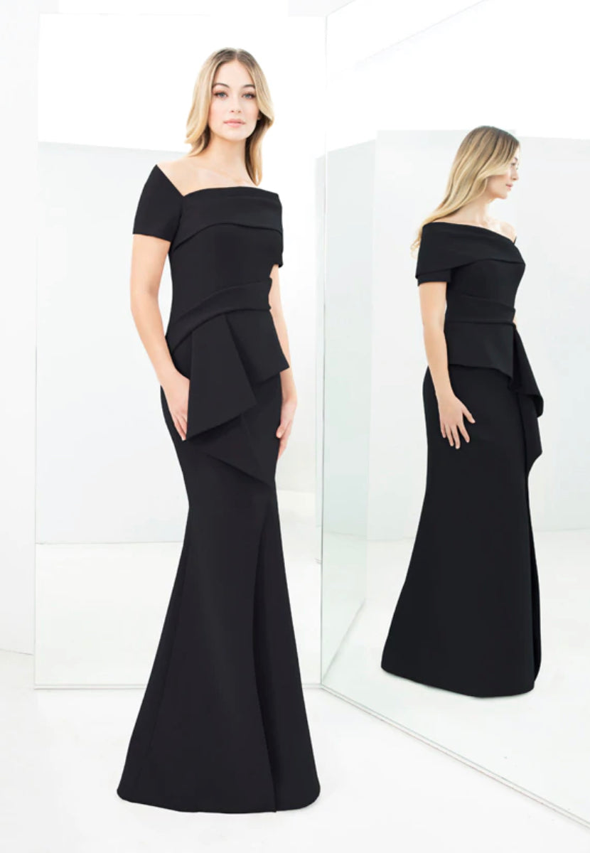 Alexander by Daymor 1361 Off the Shoulder Long Gown