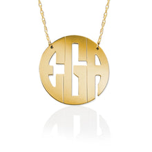 Load image into Gallery viewer, Block Monogram Necklace
