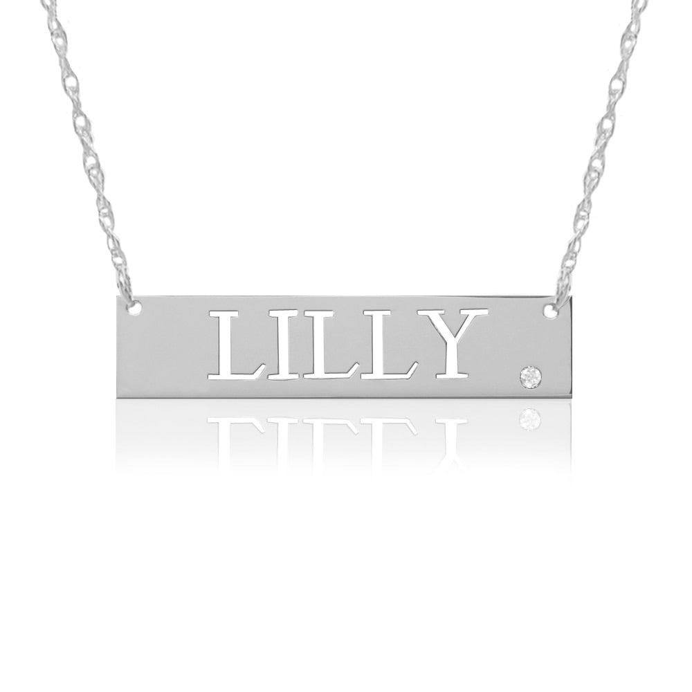 Nameplate ID Necklace